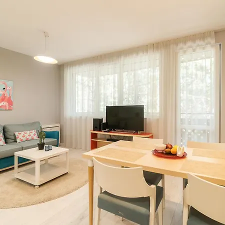 דירה Comfort Happy Briz, Aquarelle With Security וארנה